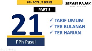 Tarif PPh Pasal 2126 [upl. by Revlis]