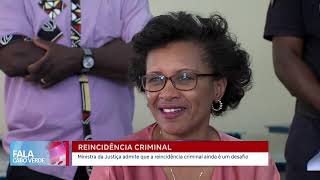 Ministra da Justiça admite que a reincidência criminal ainda é um desafio  Fala Cabo Verde [upl. by Baugh613]