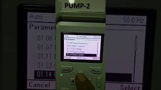 ABB VFD ACH580 DISPLAY SETTING [upl. by Saduj]