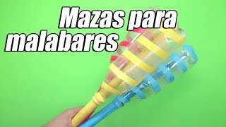 Mazas o clavas para malabares cómo se hacen  Te Digo Cómo [upl. by Enyamart]