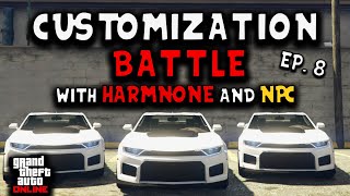 GTA V Customization Battle  Declasse Vigero ZX with HarmNone and NoProblemCheating [upl. by Joly]