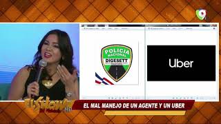 El mal manejo de un agente de DIGESETT y un Uber  El show del Mediodía por Color Visión Canal 9 [upl. by Phil41]