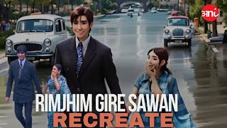 Rimjhim Gire Sawan  Lata RD Burman AI Recreate [upl. by Atcele]