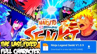 Naruto Senki Terbaru 2024 Ninja Legend New Character New Skill New Update Ful Character Efek Skil Hd [upl. by Pickens]