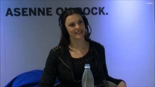 Floor Jansen Nightwish Interview 7112013 [upl. by Aicilec]