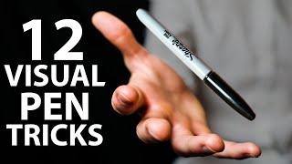 12 INCREDIBLE Pen Tricks Anyone Can Do  Revealed [upl. by Hausner]