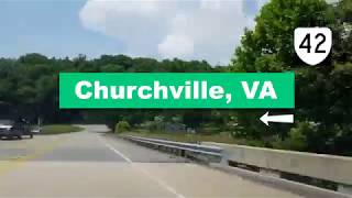 Virginia Roads  Route 42 Bridgewater to Churchville [upl. by Chinua]