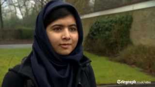 Malala Yousafzai goes back to school [upl. by Cavit302]