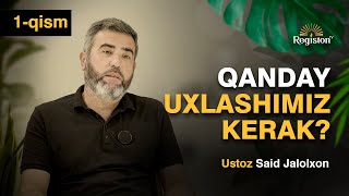 Insonlar uyqudalar Oʻlgach uygʻonurlar  Ustoz Said Jalolxon  ‪‪REGISTONTV registontv [upl. by Yeleek920]