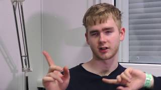 Mura Masa interview Lowlands [upl. by Katinka]