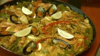 paella mixta  how we cooked paella receta facil [upl. by Ban]