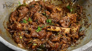 Mutton Pepper Fry Mutton Fry Recipe Mutton Varuval [upl. by Elmira]