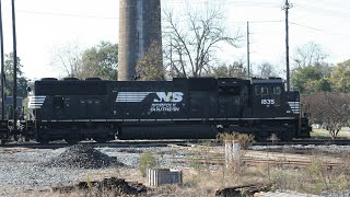 NS 1835 Leads 152 Through The Cordele Diamond In Cordele GA [upl. by Ahseit]