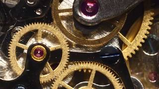 Alpha mechanical chronograph  Seagull ST1903 macro [upl. by Vince]