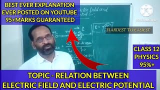 Relation between electric field and electric potentialfull explanation [upl. by Abil]