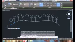 AutoCAD I 1220 Path Array Alignment Controls [upl. by Htebazil471]