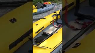 Kokopelli Moki Lite and Moki II inflatable kayaks both set up for single paddler [upl. by Llorre952]