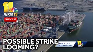 Possible strike looms for East Coast longshoremen [upl. by Anelaj640]