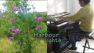 💥Harbour Lights💥  cover   piano amp keyboard music  organist way of playing [upl. by Annazus879]