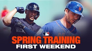 Best of Spring Trainings first weekend [upl. by Wenoa823]