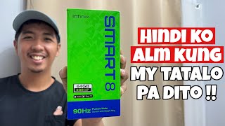 Infinix Smart 8 Unboxing Review  MAS SULIT TO KAY ITEL A70 [upl. by Einapets]