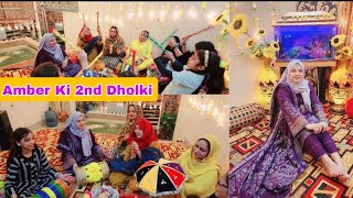 Sister ki 2nd Dholki p Dhol Mene Bajaya🙈Amber Naz 2nd Dholki Vlog❤ [upl. by Katha938]