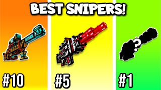 Top 20 SNIPERS In Pixel Gun 3D December 2023 [upl. by Bartolemo128]