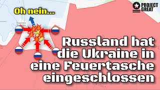 OMG Russland hat die Ukraine in eine Feuertasche eingeschlossen Ukraine zieht sich zurück [upl. by Cherye]