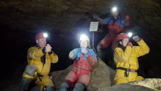 Caving in Agen Allwedd [upl. by Aicelf749]