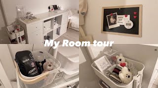 【Room tour】高３生のシンプルな7畳一人部屋紹介♬° [upl. by Englebert747]