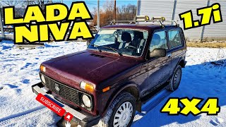 Lada Niva 17i 4x4  Zimska offroad vožnja [upl. by Leod]