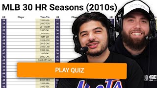 Can we name every MLB player with a 30 Homer Season in the 2010s [upl. by Geier]