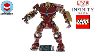 LEGO Marvel 76210 Hulkbuster  LEGO Speed Build Review  Biggest LEGO Mech ever [upl. by Novelc142]