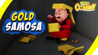 Motu Patlu EP 30 A  Gold Samosa  Funny Videos For Kids  Wow Kidz Comedy [upl. by Engle]