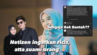 RIA RICIS GAK MEMBANTAH ISU NIKAH SIRI SAMA ATTA BIKIN DIHUJAT NETIZEN SENGAJA RATU DRAMA [upl. by Anayad]