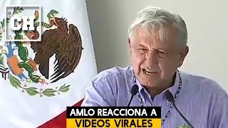 AMLO reacciona a videos virales asquerosos  Carlos Chavira [upl. by Demb]