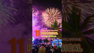 11th International Philippine Pyromusical Competition at SM Mall of Asia fireworks [upl. by Lewert]