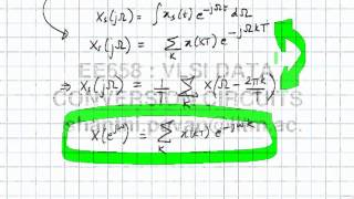 Lecture 2  Sampling Spectral properties of sampled signals Oversampling [upl. by Ydda]