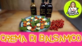 Balsamico Creme selbst machen mit nur 3 Zutaten [upl. by Sirraf]