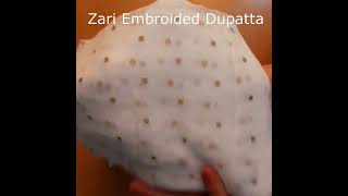 Zari Embroided Dupattas zardi [upl. by Yhtir]