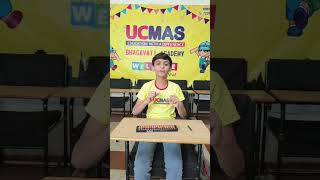 fast calculation Mental maths  abacus  UCMAS RAJKOT motivation ucmasrajkot [upl. by Ahseiyt]