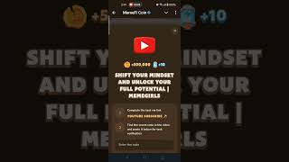 SHIFT YOUR MINDSET AND UNLOCK YOUR FULL POTENTIAL  MEMEGIRLS  Memefi New Video Code [upl. by Just]