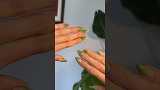 Robię paznokcie inspirowane ogórkiem 🥒 paznokcie 3dnailart nailsinspo nailart manicure diy [upl. by Agathe]