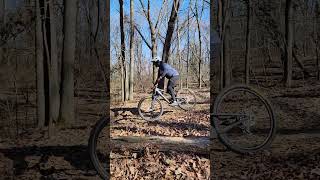 The Stanky Creek 🔥 Im getting warmed up on the steep hill jump on the blue trail [upl. by Meade]