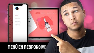 ✅TRANSFORMA TU MENÚ EN RESPONSIVE CON CSS y JS [upl. by Spatola]