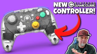 They MADE A NEW amp IMPROVED Wireless GameCube Controller PRO [upl. by Annaehr]