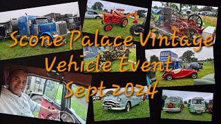 Scone Palace Vintage Vehicle Event 8th Sept 2024 part 4 of 4 Scotland2024 [upl. by Phyllida]