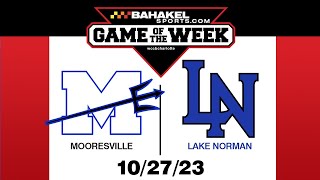 High School Football Mooresville  Lake Norman [upl. by Rosenbaum]