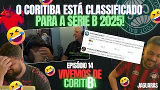 Reagindo aos sonhos coxasbrancas sendo despedaçados na série B 2024 KKKK  Vivemos de Coritiba 14 [upl. by Bornie]