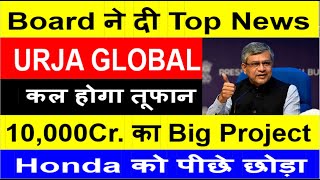 Urja Global latest newsUrja Global latest news todayUrja GlobalUrja Global share target 2024 [upl. by Elyk610]